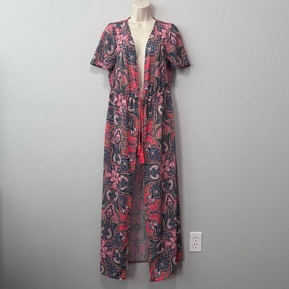 Free Press Swim Beach Kimono Cover Up Size S - Picture 1 of 6
